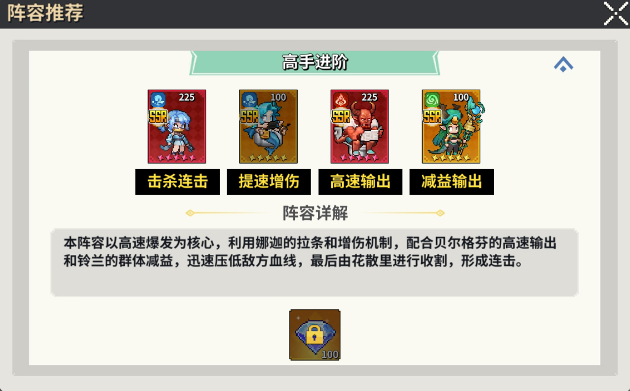 阵容搭配图