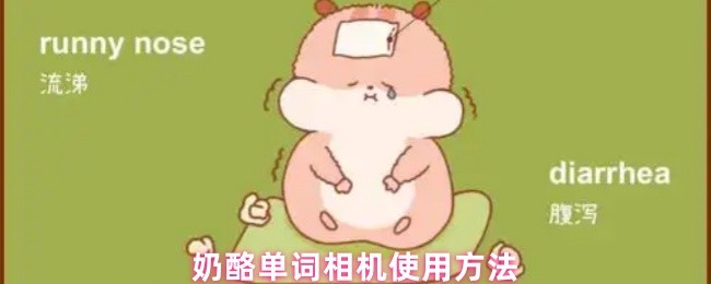 《奶酪单词》奶酪单词相机操作指南