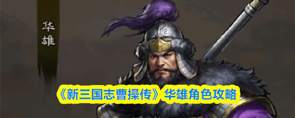 《新三国志曹操传》华雄全面解析与玩法指南