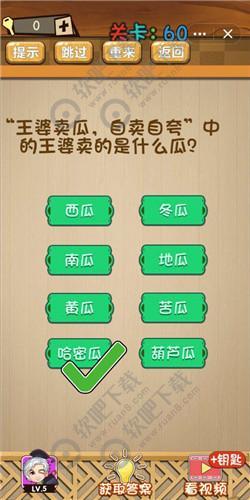 王婆卖瓜自卖自夸中的王婆卖的是什么瓜
